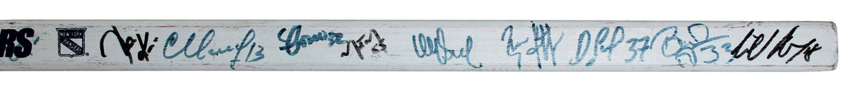 Rangers (23) Richter, Messier, Kurri +20 Signed NHL Hockey Stick BAS #AG010123
