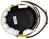 ASU Danny White "CHOF '97" Signed Yellow Sparky F/S Speed Rep Helmet W/ Case BAS