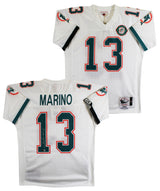 Dolphins Dan Marino Signed White 1990 TB M&N Authentic Jersey BAS #BY031305