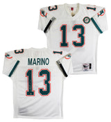 Dolphins Dan Marino Signed White 1990 TB M&N Authentic Jersey BAS #BY031302