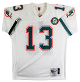 Dolphins Dan Marino Signed White 1990 TB M&N Authentic Jersey BAS #BY031302