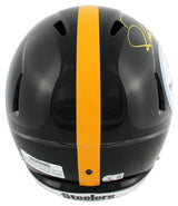 Steelers Jerome Bettis Signed Full Size Speed Rep Helmet W/ Case BAS Witnessed