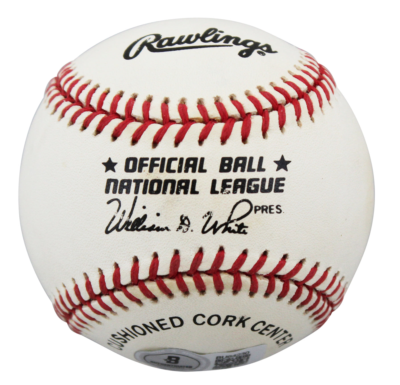 Cubs Fergie Jenkins "HOF 7/21/81" Signed William White ONL Baseball BAS #BU64230