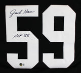 Jack Ham "HOF 88" Authentic Signed Black Pro Style Jersey BAS Witness #3W390914