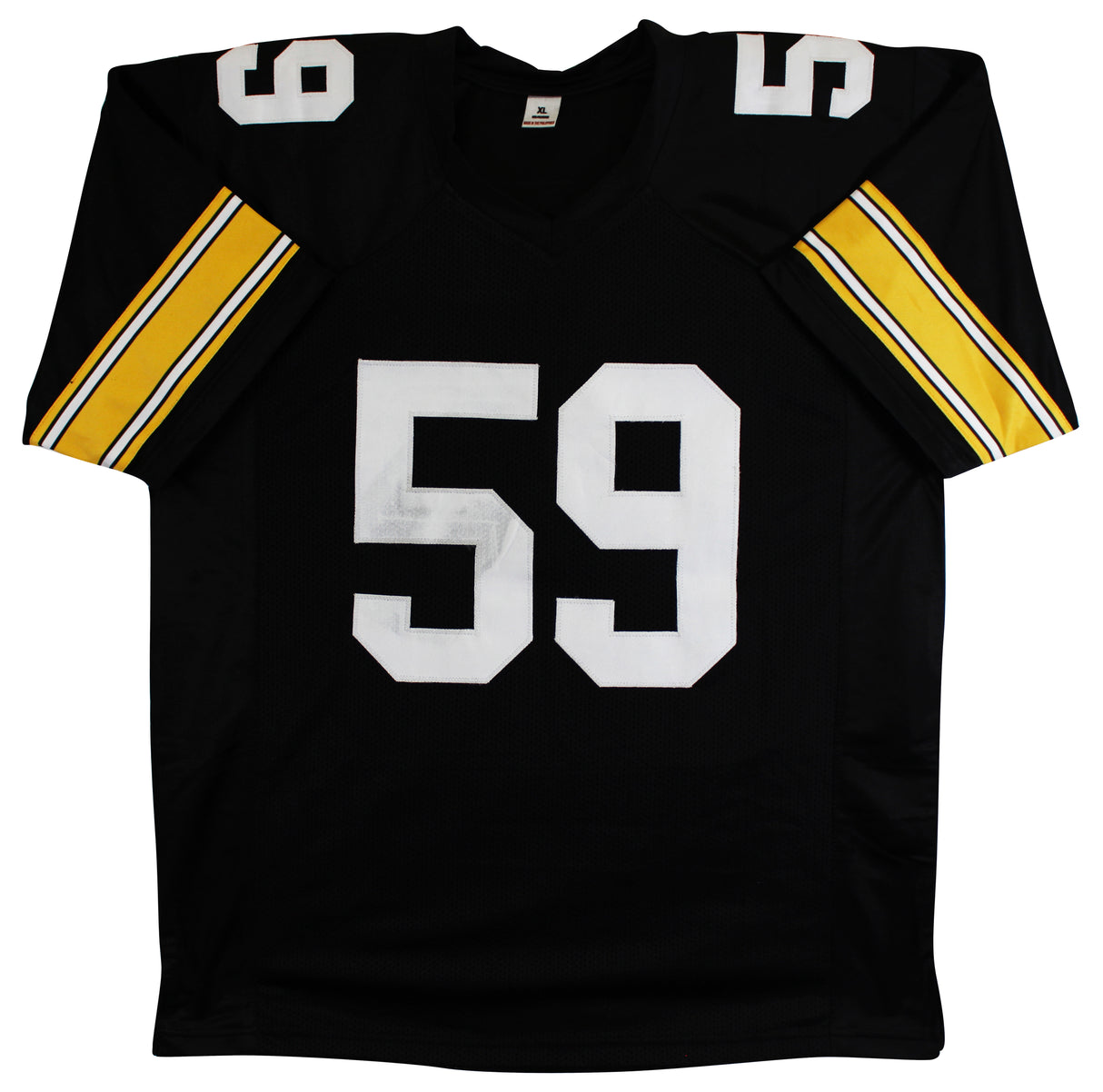 Jack Ham "HOF 88" Authentic Signed Black Pro Style Jersey BAS Witness #3W390914