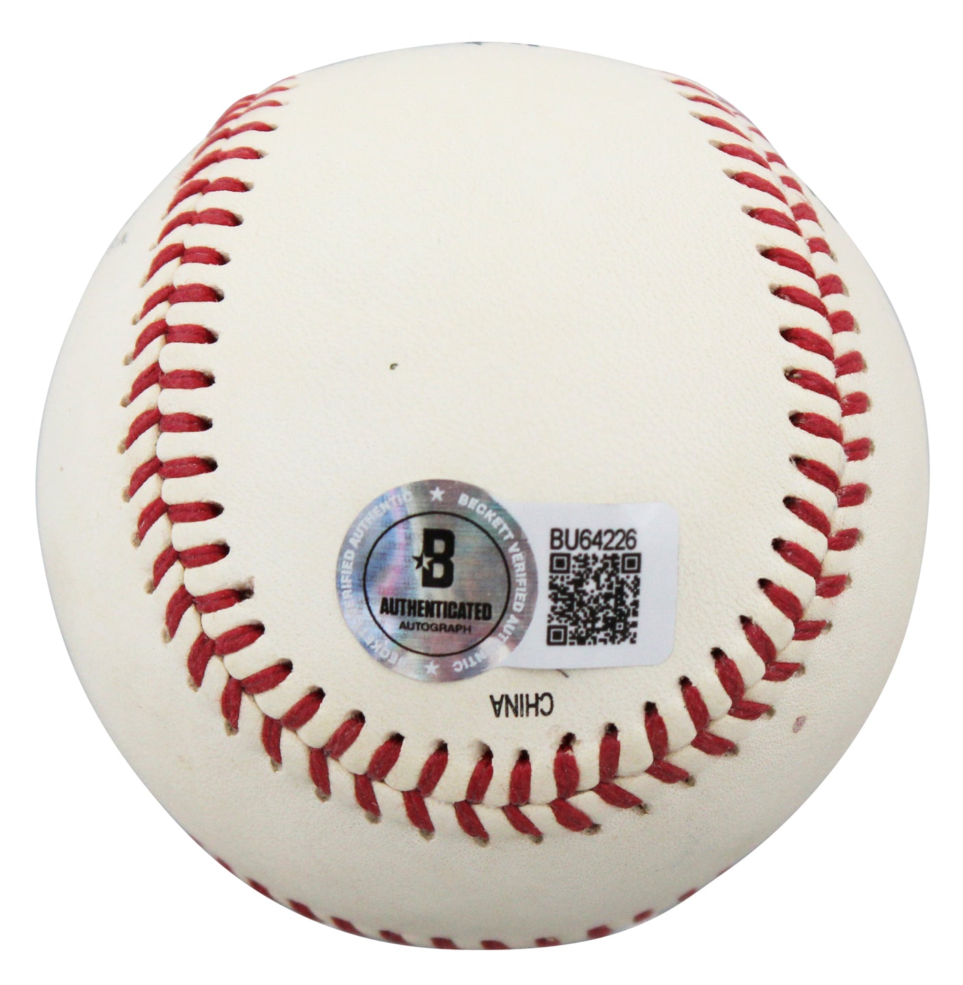 Yankees Larry Walker Authentic Signed Rawlings Baseball Autographed BAS #BU64226