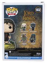 Elijah Wood LOTR "Frodo" Signed #1832 Funko Pop Figure w/ Yellow Sig BAS