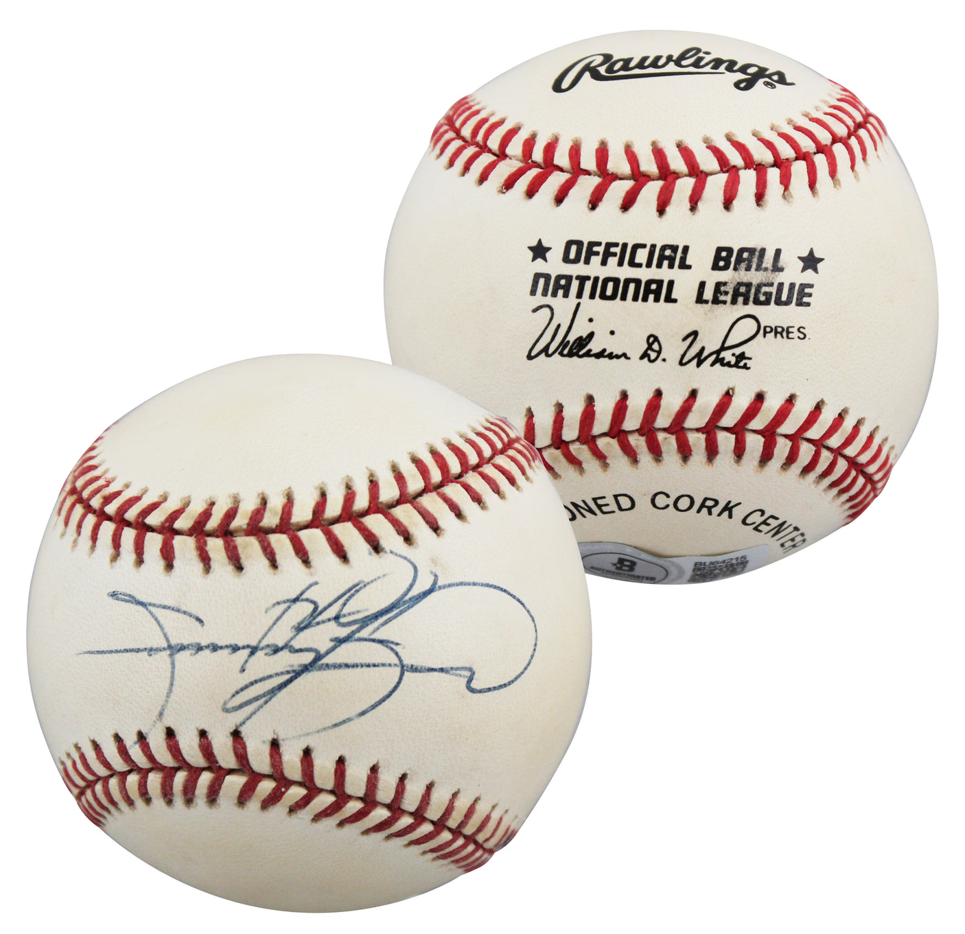 Cubs Sammy Sosa Authentic Signed OML Baseball Autographed BAS #BU64214