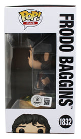 Elijah Wood LOTR "Frodo" Signed #1832 Funko Pop Figure w/ White Sig BAS