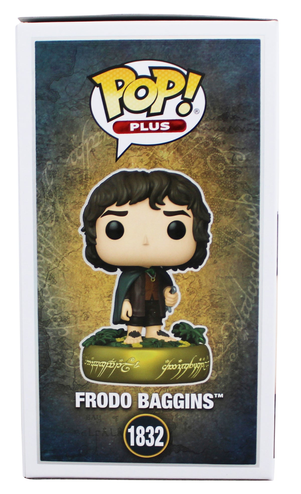 Elijah Wood LOTR "Frodo" Signed #1832 Funko Pop Figure w/ White Sig BAS
