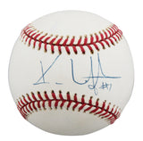 Indians Kenny Lofton Authentic Signed Gene Budig OAL Baseball BAS #BU64219