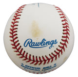 Indians Kenny Lofton Authentic Signed Gene Budig OAL Baseball BAS #BU64219