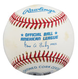 Indians Kenny Lofton Authentic Signed Gene Budig OAL Baseball BAS #BU64219