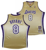 Lakers Kobe Bryant Signed M&N 1996-16 Black Mamba HOF HWC Jersey PSA/DNA #B11731