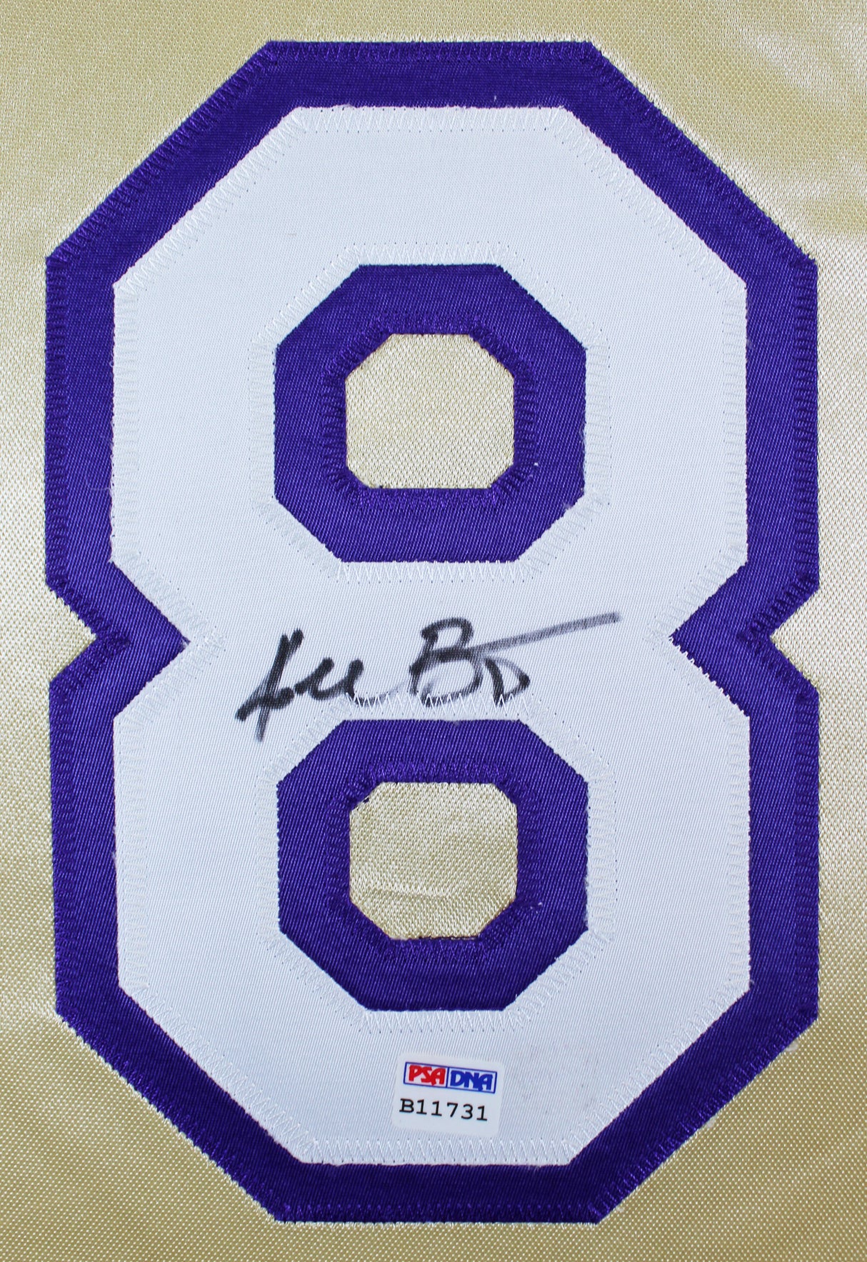 Lakers Kobe Bryant Signed M&N 1996-16 Black Mamba HOF HWC Jersey PSA/DNA #B11731