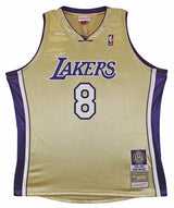 Lakers Kobe Bryant Signed M&N 1996-16 Black Mamba HOF HWC Jersey PSA/DNA #B11731