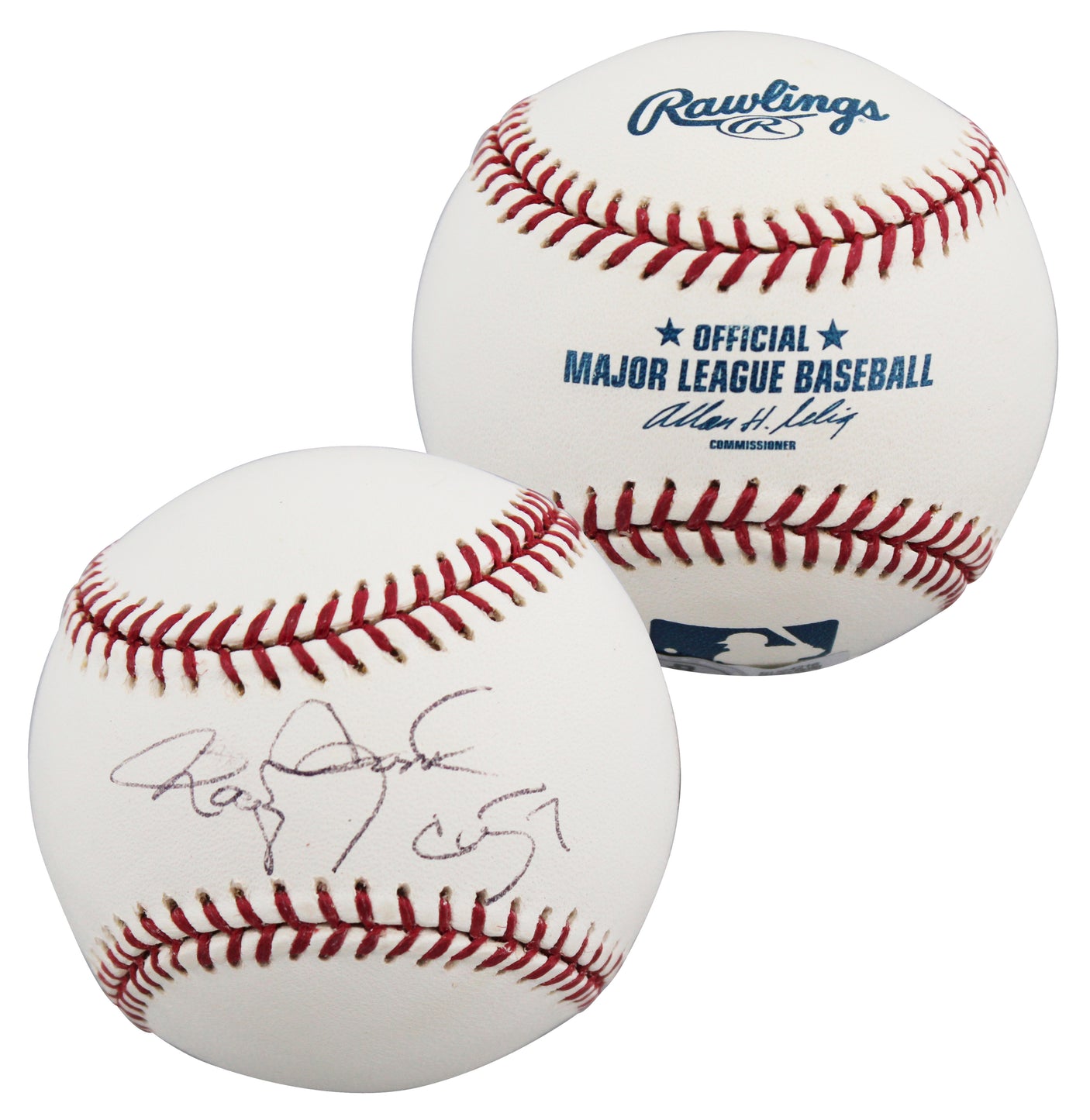 Red Sox Roger Clemens "Cy 7" Authentic Signed OML Baseball BAS #BU64216