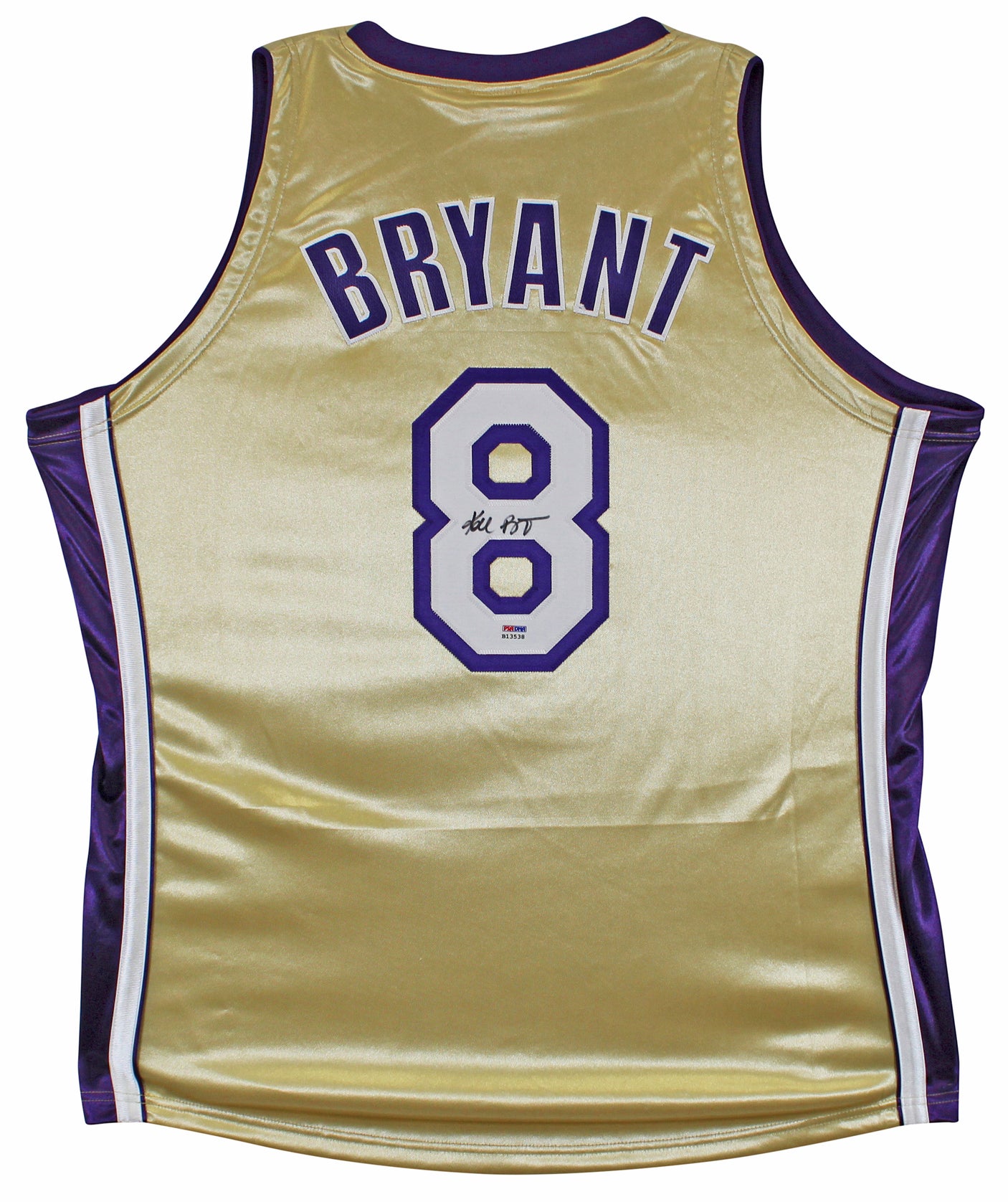 Lakers Kobe Bryant Signed M&N 1996-16 Black Mamba HOF HWC Jersey PSA/DNA #B13538