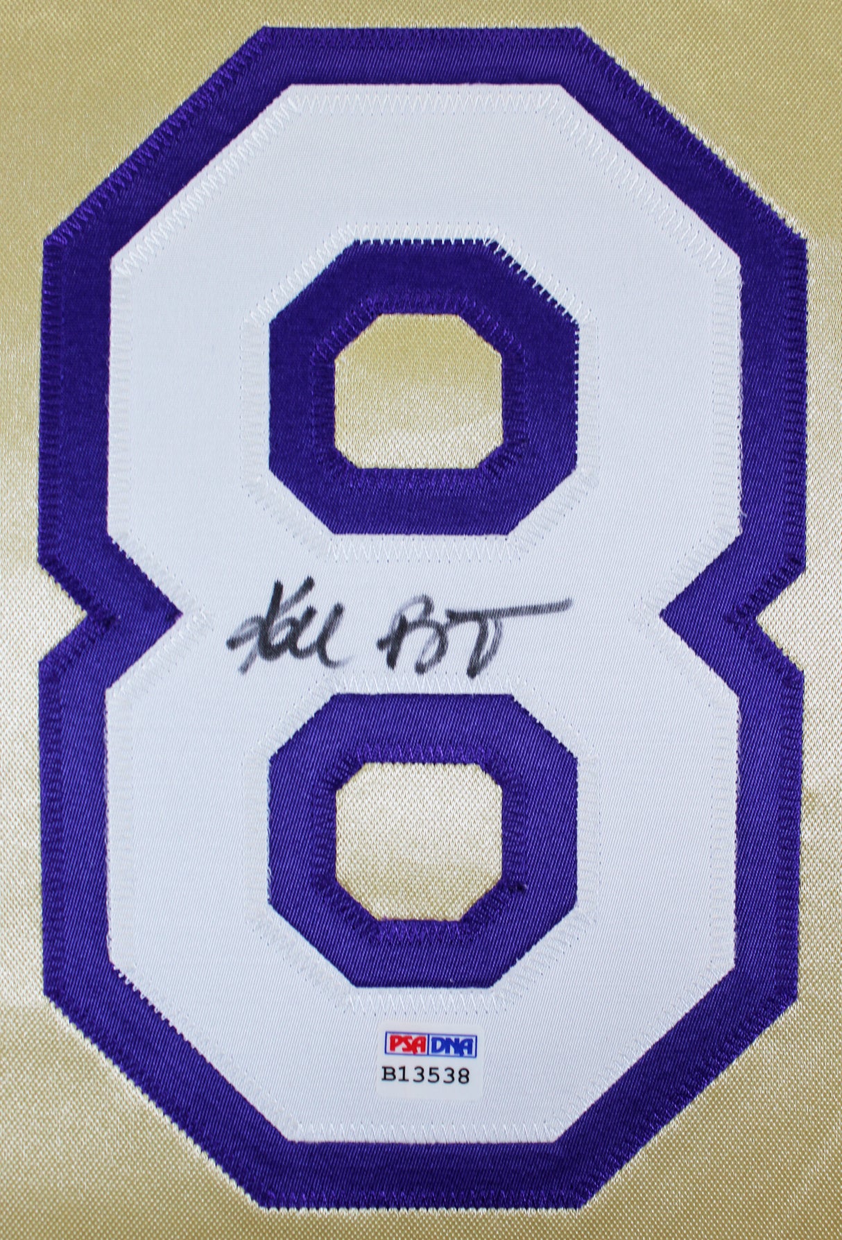 Lakers Kobe Bryant Signed M&N 1996-16 Black Mamba HOF HWC Jersey PSA/DNA #B13538