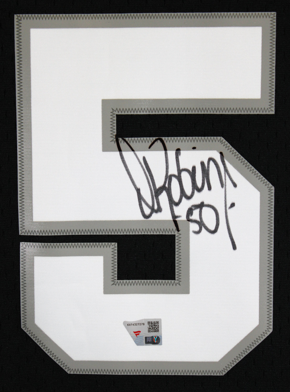 Spurs David Robinson Signed Black 1998-99 M&N Swingman HWC Jersey Fanatics