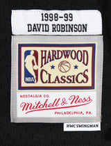 Spurs David Robinson Signed Black 1998-99 M&N Swingman HWC Jersey Fanatics