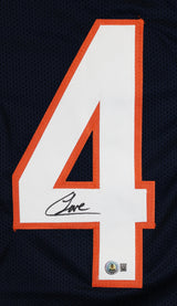 Colston Loveland Authentic Signed Navy Pro Style Jersey BAS Witnessed
