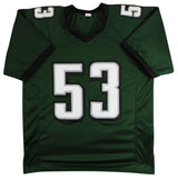 Zack Baun Authentic Signed Green Pro Style Jersey Autographed BAS Witnessed 2