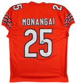 Kyle Monangai Authentic Signed Orange Pro Style Jersey Autographed JSA Witness