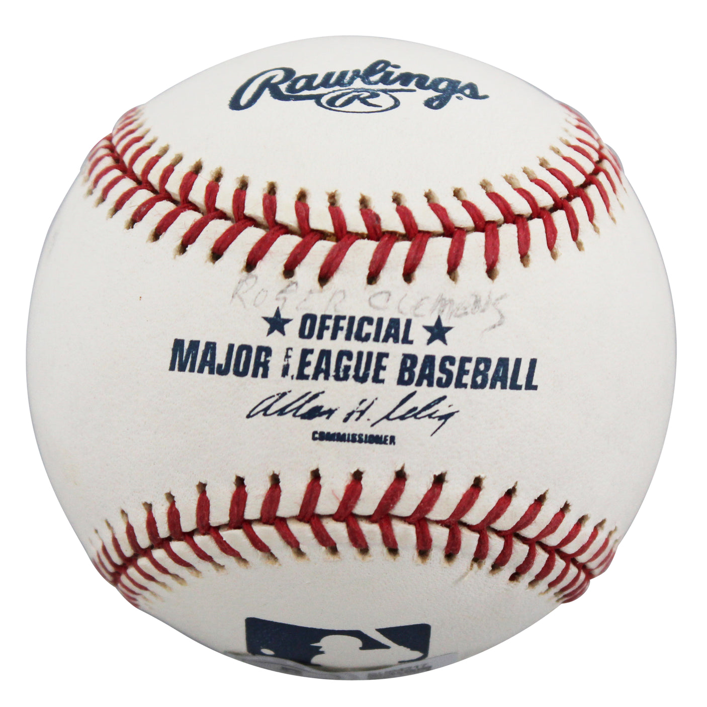 Red Sox Roger Clemens Authentic Signed OML Baseball Autographed BAS #BU64217