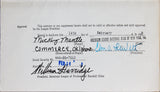 Yankees Mickey Mantle +2 Signed 8.5x11 1955 Player Contract PSA/DNA #AR05282