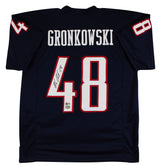 Arizona Rob Gronkowski Authentic Signed Navy Blue Pro Style Jersey BAS Witnessed