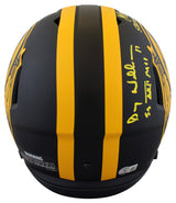 WFT Williams, Rypien & Riggins Signed Eclipse F/S Speed Rep Helmet W/ Case BAS W