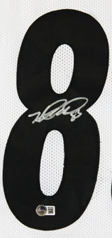 Heath Miller Authentic Signed White Pro Style Jersey Autographed BAS Witnessed