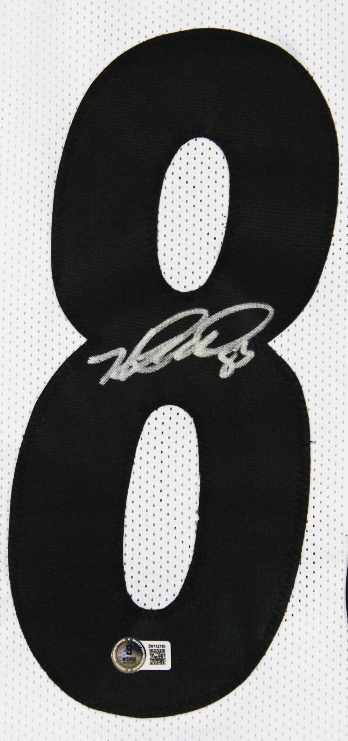 Heath Miller Authentic Signed White Pro Style Jersey Autographed BAS Witnessed