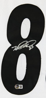 Heath Miller Authentic Signed White Pro Style Jersey Autographed BAS Witnessed