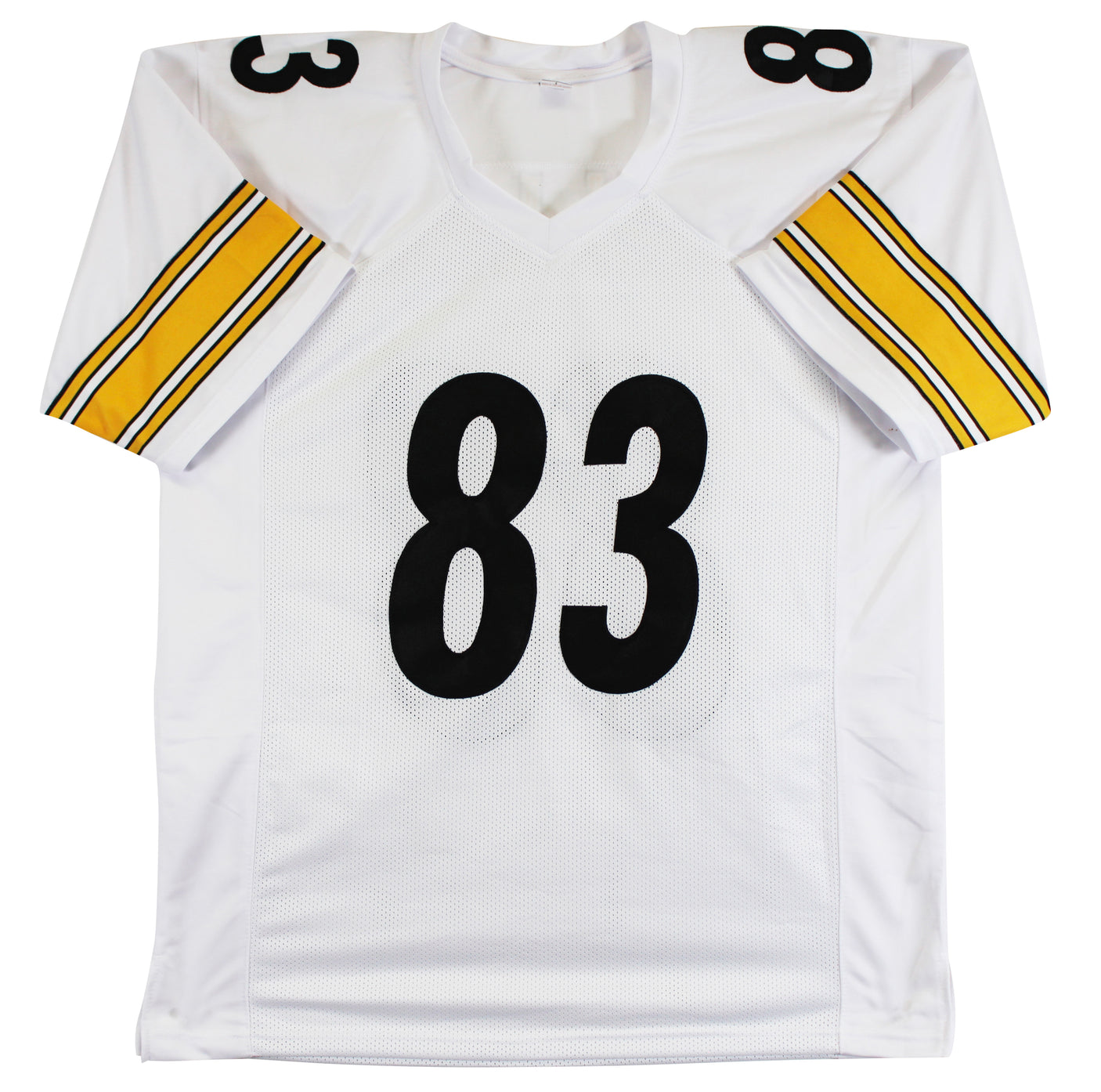 Heath Miller Authentic Signed White Pro Style Jersey Autographed BAS Witnessed