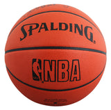 Lakers Magic Johnson & Kareem Abdul-Jabbar Signed Basketball BAS Wit #5W053810
