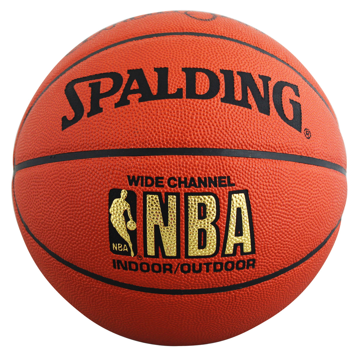 Lakers Magic Johnson & Kareem Abdul-Jabbar Signed Basketball BAS Wit #5W053811