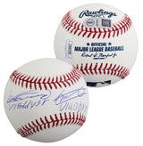 Vladimir Guerrero Sr. & Vladimir Guerrero Jr. Authentic Signed OML Baseball JSA