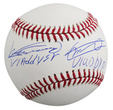 Vladimir Guerrero Sr. & Vladimir Guerrero Jr. Authentic Signed OML Baseball JSA