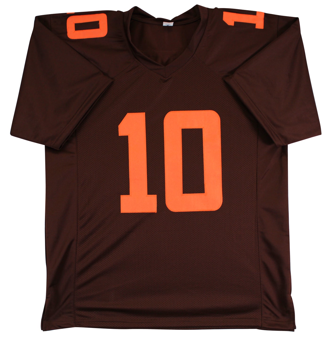 Quinshon Judkins Signed Brown Color Rush Pro Style Jersey BAS Witnessed