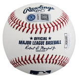 Blue Jays Vladimir Guerrero Jr. "SS 24" Authentic Signed OML Baseball JSA