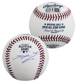 Rockies Nolan Arenado Authentic Signed 2019 All-Star Game Logo OML Baseball JSA