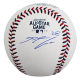 Rockies Nolan Arenado Signed 2019 All-Star Game Logo OML Baseball W/ Case JSA