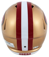 49ers Kyle Juszczyk Signed Full Size Speed Rep Helmet W/ Case BAS Witnessed