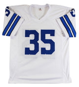 Calvin Hill "ROY 1969" Authentic Signed White Pro Style Jersey BAS Witnessed