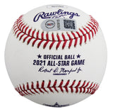 Blue Jays Vladimir Guerrero Jr. "Vladdy" Signed 2021 ASG Logo OML Baseball JSA