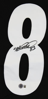 Heath Miller Authentic Signed Black Pro Style Jersey Autographed BAS Witnessed
