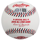 Rockies Nolan Arenado Authentic Signed 2018 All-Star Game Logo OML Baseball JSA