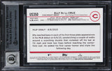 Reds Elly De La Cruz Signed 2024 Topps Update #US350 RC Card Auto 10! BAS Slab